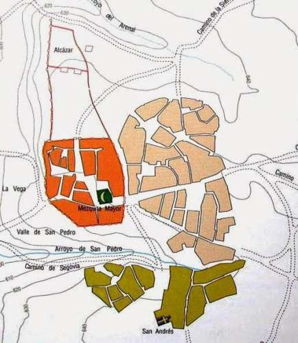 Plano Madrid Siglo X